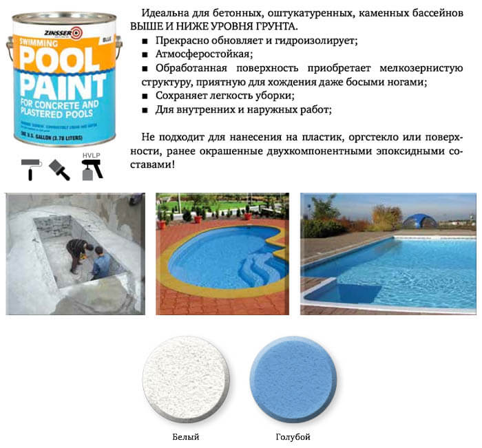 zinsser dja basseyna pool paint