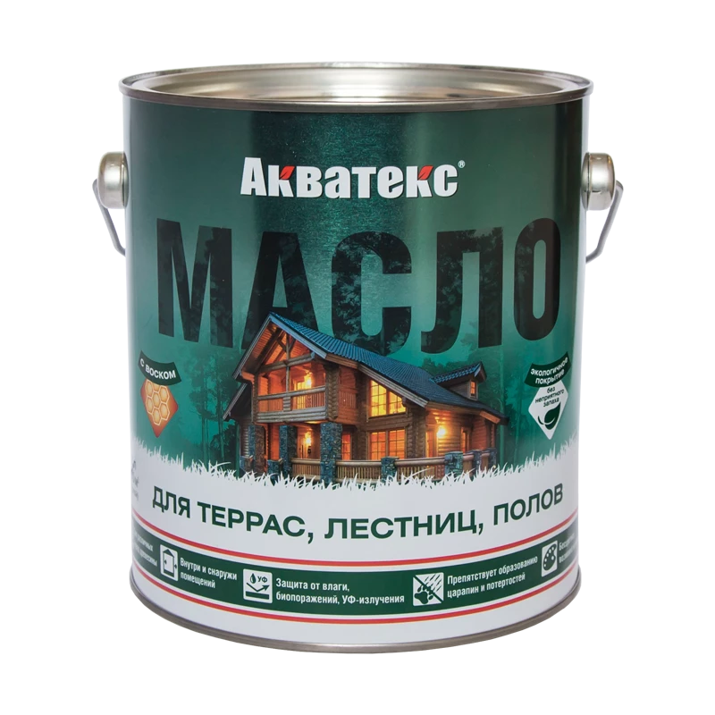 Рогнеда Акватекс масло для террас, лестниц, полов