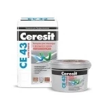 Ceresit CE 43 Super Strong Затирка для керамической и клинкерной плитки