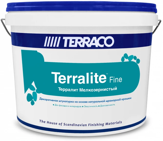 Terraco Terralite Fine Штукатурка мелкозернистая на основе мраморной крошки