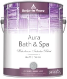 Benjamin Moore Aura 532 Bath & Spa Waterborne Interior Paint Matte Finish / Бенжамин Моор Аура краска самогрунтующуяся для помещений с высокой влажностью, матовая