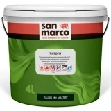 San Marco Tintofis Грунт окрашиваемый микронизированный глубокого проникновения с индикатором влажности для внутренних и внешних работ