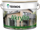Teknos Akrylin / Текнос Акрилин краска фасадная для деревянных домов