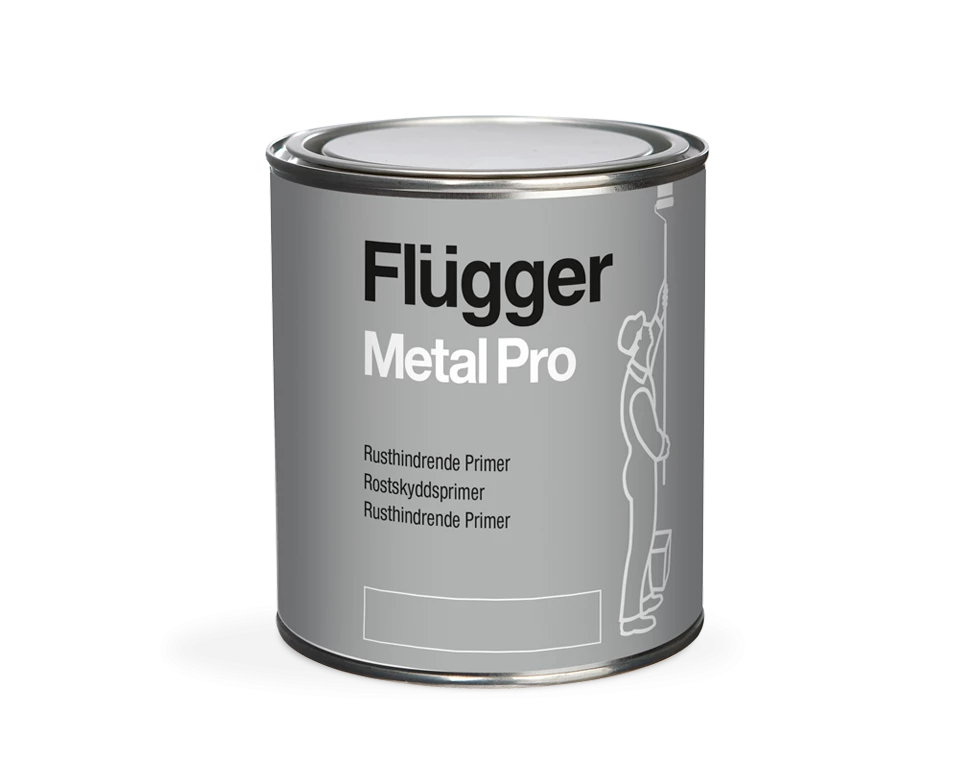 Fluger Metal Pro Грунт алкидный, быстросохнущий защищает от коррозии