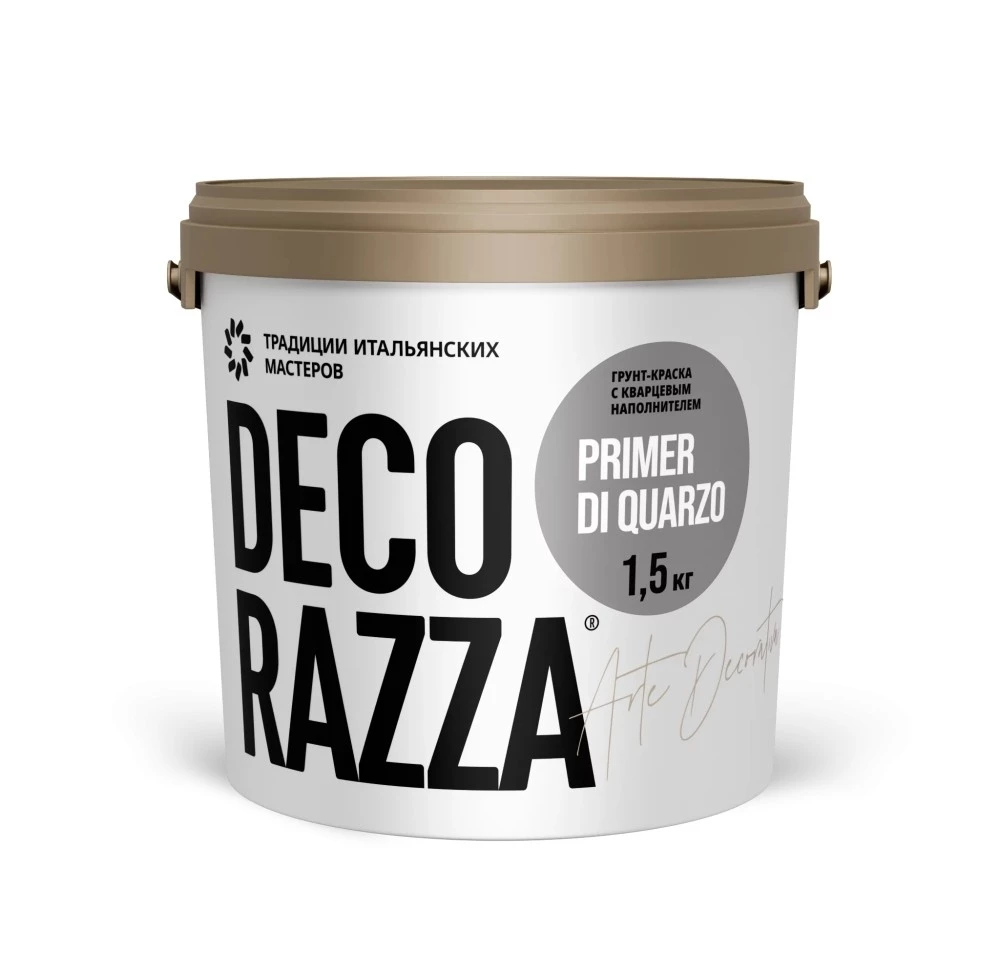 Decorazza Priemer Di Quarzo Грунт укрывающий с кварцевым наполнителем