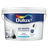 Dulux 3D White Ослепительно белая краска для стен и потолков c частицами мрамора матовая