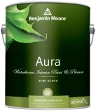 Benjamin Moore Aura 528 Waterborne Interior Paint Semi-Gloss / Бенжамин Моор Аура краска акриловая интерьерная на водной основе, полуглянцевая
