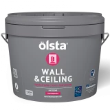 Olsta Wall&Ceiling Краска акриловая водно-дисперсионная для стен и потолков