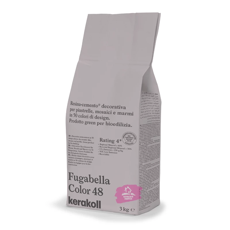 Kerakoll Fugabella Color / Кераколл Фугабелла Колор затирка для керамической плитки, мозаики и мрамора сверхгладкая