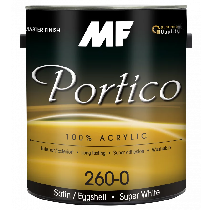 MF Paints Portico 260 Краска акриловая латексная полуматовая для внутренних и наружных работ