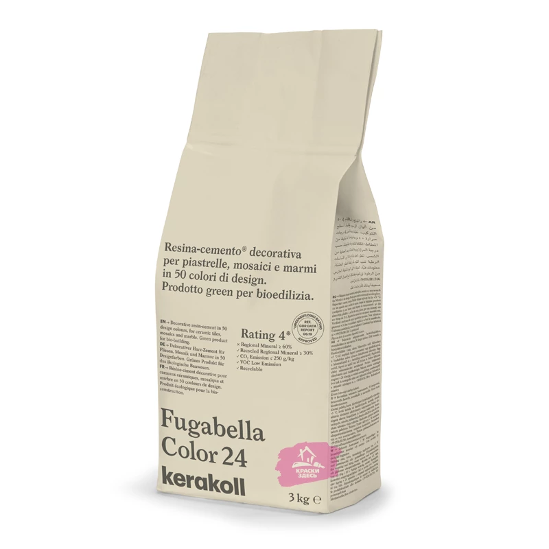 Kerakoll Fugabella Color / Кераколл Фугабелла Колор затирка для керамической плитки, мозаики и мрамора сверхгладкая