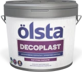 Olsta Decoplast Штукатурка толстослойная фактурная покрытие с эффектом короед