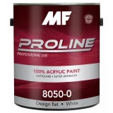 MF Paints Proline Red 8050 Design Краска акриловая латексная моющаяся высшего качества для внутренних и наружных работ