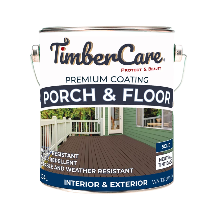 TimberCare Porch&Floor Пропитка суперизносостойкая кроющая для фасадов и террас