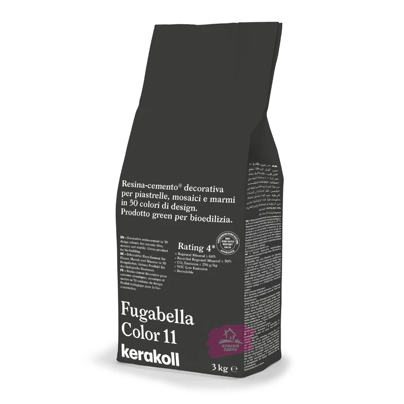 Kerakoll Fugabella Color / Кераколл Фугабелла Колор затирка для керамической плитки, мозаики и мрамора сверхгладкая
