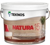 Teknos Natura 15 / Текнос Натура лак акриловый без запаха с усиленной защитой для дерева, полуматовый