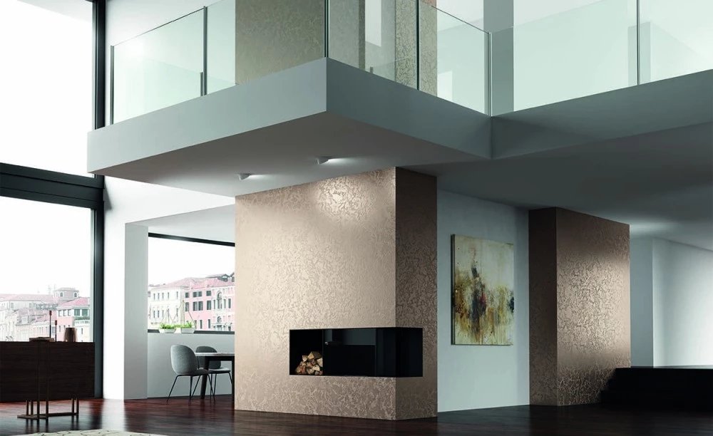 San Marco Marcopolo Luxury Покрытие декоративное с изысканной тонкой текстурой цветных металлов для внутренних работ