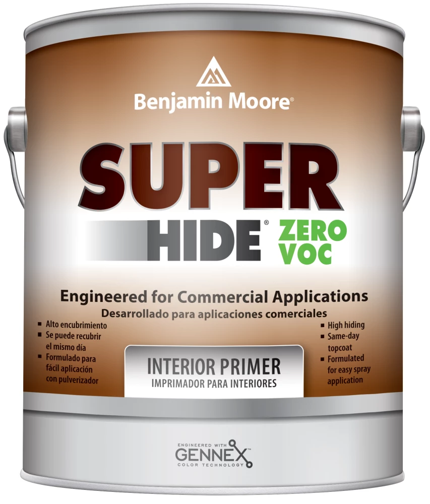 Benjamin Moore 354 Moorcraft Super Hide Zero Primer / Бенжамин Моор грунтовка латексная профессиональная для внутренних работ