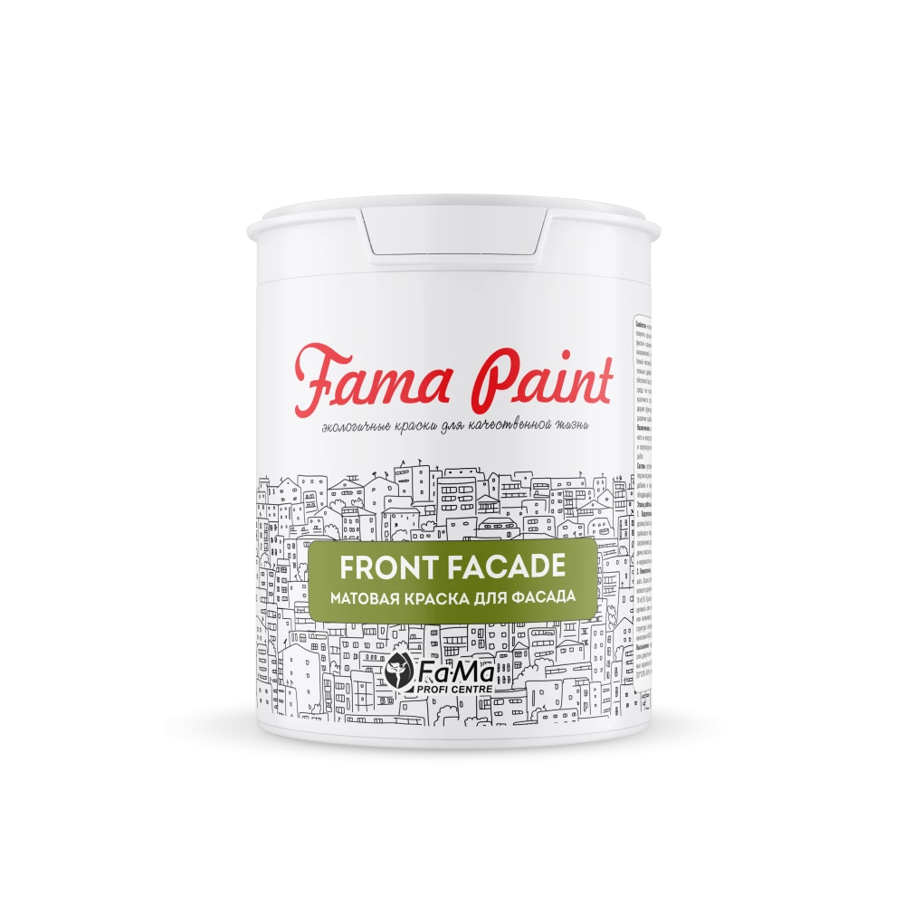 FaMa Paint Front Facade Краска фасадная акриловая для наружных работ
