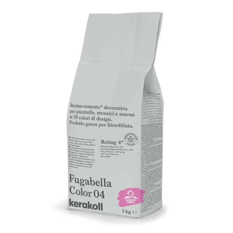 Kerakoll Fugabella Color / Кераколл Фугабелла Колор затирка для керамической плитки, мозаики и мрамора сверхгладкая