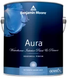 Benjamin Moore Aura 524 Waterborne Interior Eggshell Finish / Бенжамин Моор Аура краска акриловая интерьерная на водной основе, полуматовая