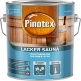 Pinotex Lacker Sauna 20 Лак термостойкий для бани и сауны полуматовый