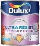 Dulux Ultra Resistт Гостиные и офисы Краска ультрастойкое покрытие матовая