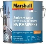 Marshall Anticorr Aqua Грунт-эмаль по металлу антикоррозийная акриловая на водной основе