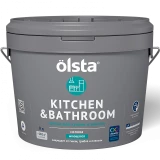 Olsta Kitchen&Bathroom Краска ультрастойкая водно-дисперсионная для кухонь и ванных