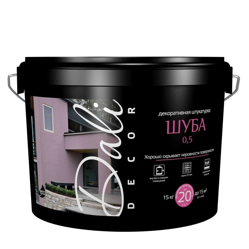 Рогнеда Dali-Decor / Дали-Декор Шуба штукатурка декоративная акриловая