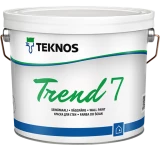 Teknos Trend 7 / Текнос Тренд 7 краска интерьерная для новых и ранее окрашенных поверхностей