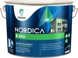 Teknos Nordica Eko / Текнос Нордика Эко краска на основе акрилата с двойным эффектом для наружных работ