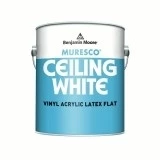 Benjamin Moore 258 Moore’s Muresco Ceiling White / Бенжамин Моор Муреско краска для потолков винил-акриловое покрытие, с эффектом рассеивания света