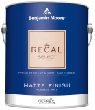Benjamin Moore Regal Select 548 Waterborne Interior Paint Matte / Бенжамин Моор Ригал Селект краска интерьерная износостойкая, матовая