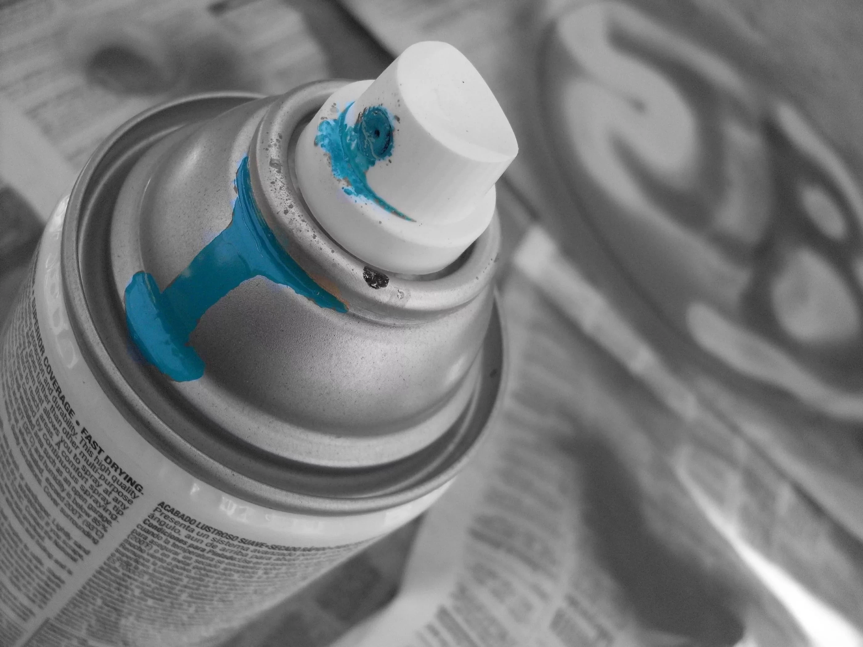 Краски аэрозольные