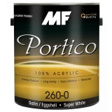 MF Paints Portico 260 Краска акриловая латексная полуматовая для внутренних и наружных работ
