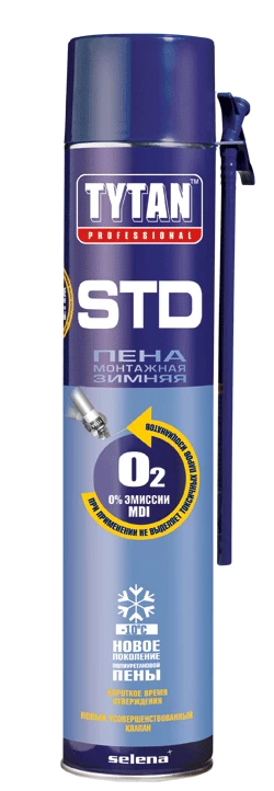 Tytan Professional STD 02 / Титан Профессионал СТД 02 пена монтажная зимняя