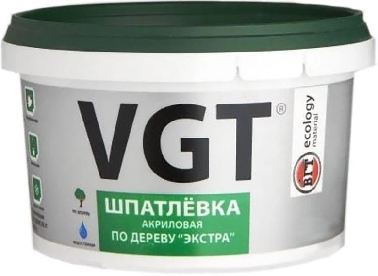 VGT Шпатлевка Экстра акриловая по дереву универсальная