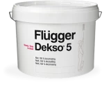 Fluger Dekso 5 Краска акриловая экстра прочная для внутренних работ