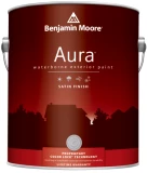 Benjamin Moore Aura 631 Waterborne Exterior Paint Satin Finish / Бенжамин Моор Аура краска акриловая для наружных работ с низким блеском