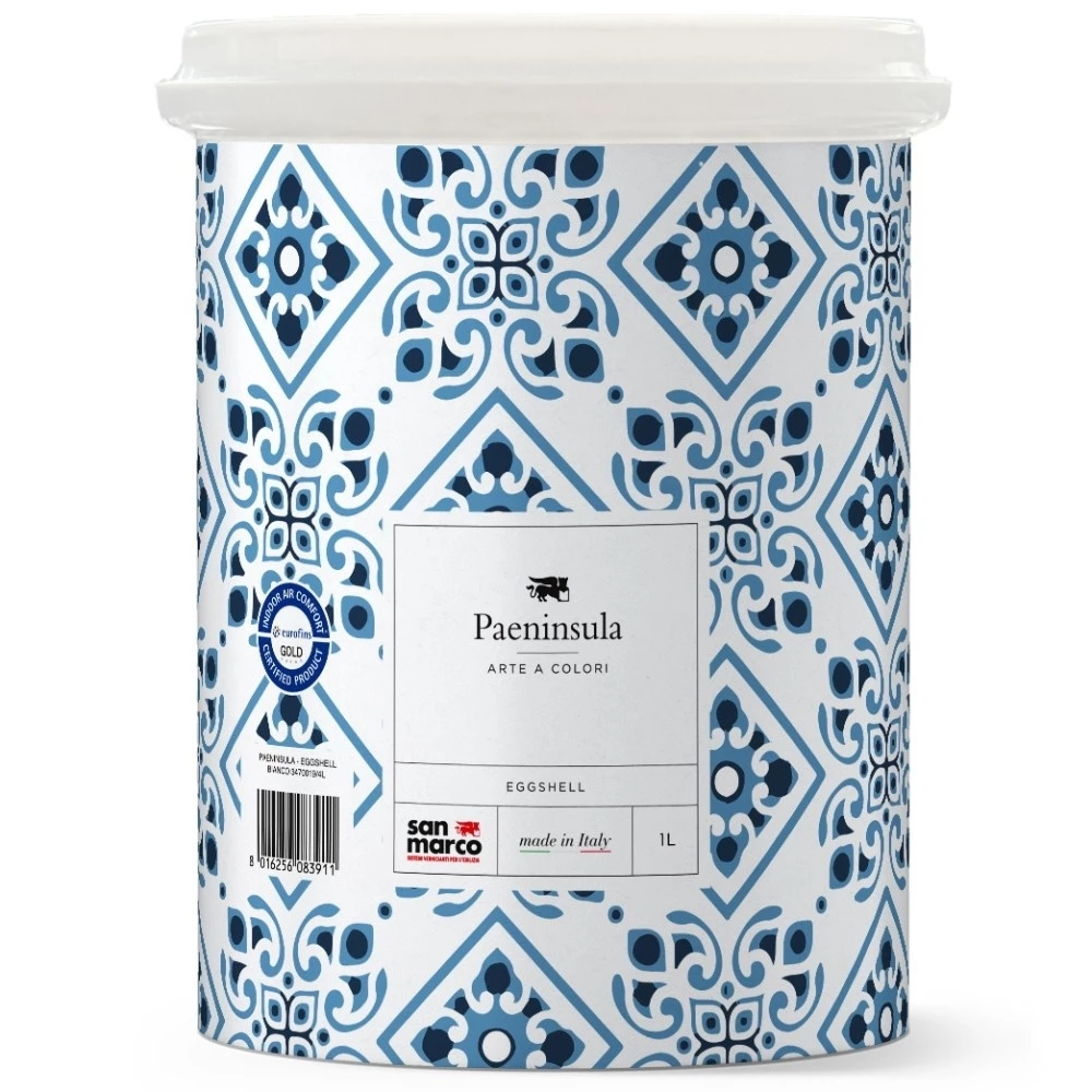 San Marco Paeninsula Eggshell Краска декоративная с эффектом яичной скорлупы для внутренних работ