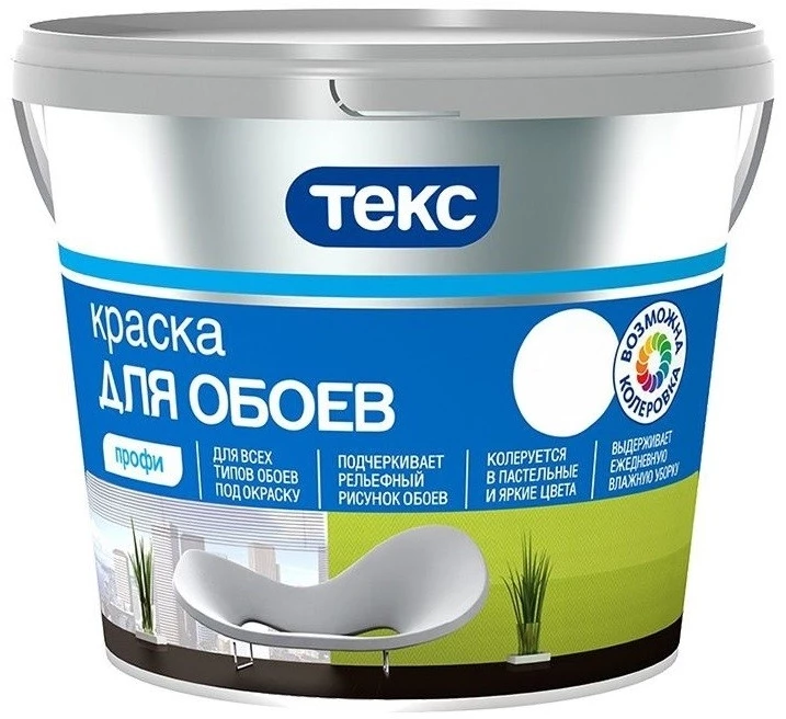 Текс Профи краска для обоев