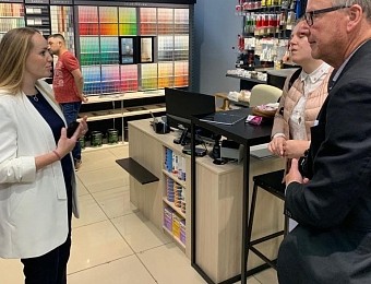 Компания Benjamin Moore в столице России