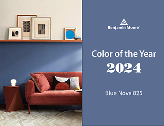 Цвет Года 2024 по версии Benjamin Moore